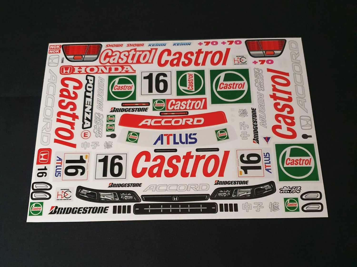 Honda Accord Castrol 1 Honda Accord Castrol