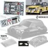 Renault R5 Turbo Maxi 190mm X 257mm Tamiya TT01 TT02 RC Rally Bodyshell