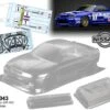 TC043 1/10 Nissan GTR R33 Calsonic, 190mm Tamiya TT01 TT02 HPI Kyosho Drift MST