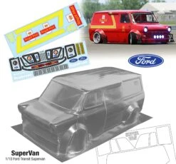 Ford Super Van 215mm X 257mm For TT01 TT02 Tamiya Transit -Trendy Toy Car Store 348388589 1306098469983384 8790653586651512198 n