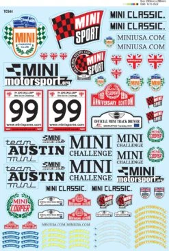 TC944 Mini Decal Set