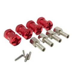12MM Wheel Hub Hex Adapter 20mm Extension Extender 1/10 SCX10 TRX4 FTX Red