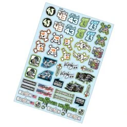 TC939 1/10 Sticker, A4 RC Decals Tamiya HPI KYOSHO Drift