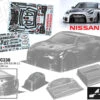 TC330 1/10 LB Nissan GTR R35-RR 3.0, 200mm Tamiya TT01 TT02 HPI LC