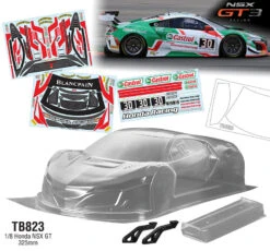 TB823 Honda NSX GT (325mm) HOBAO Kyosho Mugen Sworkz TLR Hotbodies Traxxas