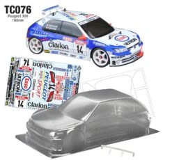 TC076 Controlfreax 306 Tamiya #50809 Replica
