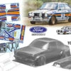 TC022 FORD ESCORT MK2 V2 ROTHMANS Tamiya TT01 TT02 190mm