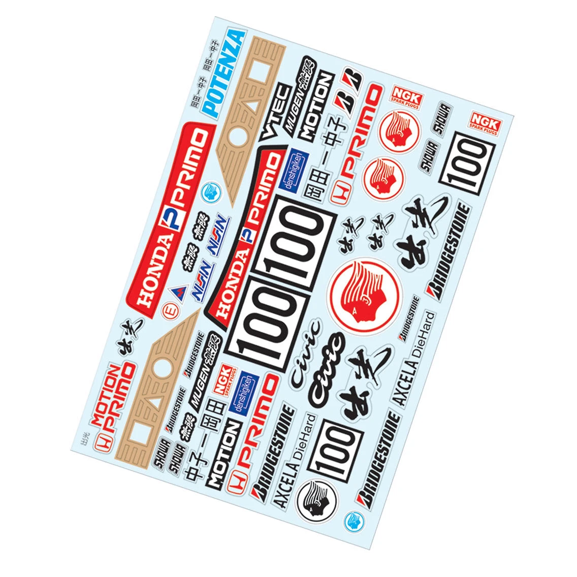 TC901 1/10 Idemitsu Sticker, A4 RC Decals Tyre Tamiya HPI KYOSHO 1 TC901 1/10 Idemitsu Sticker, A4 RC Decals Tyre Tamiya HPI KYOSHO