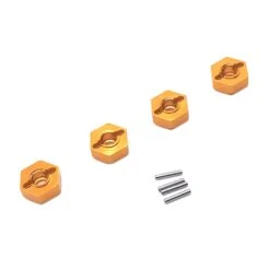 12mm Universal Al Alloy Wheel Hex Hub Adapter For Tamiya HSP Sakura 1/10 Scale RC Car