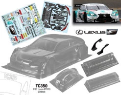 TC350 1/10 Lexus PETRONAS GT500, 200mm Tamiya TT01 TT02 Drift HPI Kyosho