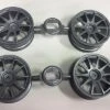 Tamiya Wheels (4Pcs) For 58410 (Tt-01E) 9335509