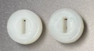 Battery Mounts (White) For Yokomo Dogfighter FZ-0024