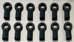 5.8 Rod Ends Yokomo Dogfighter Black FZ-0021B