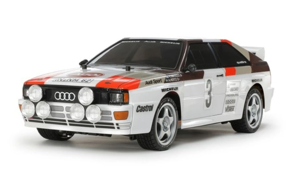 Tamiya 51615 Audi Quattro Rallye A2 Body Set - Requires Painting 2 Tamiya 51615 Audi Quattro Rallye A2 Body Set - Requires Painting - Image 2