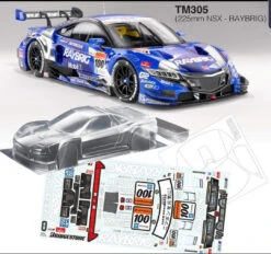 TM305 Honda NSX 225mm M Chassis