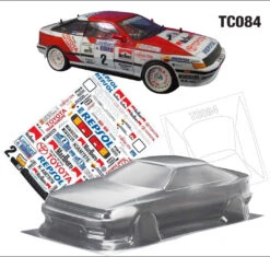 TC084 49295 TOYOTA CELICA GT-FOUR RC BODY Replica