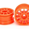 Tamiya T3-01 11 Spoke Wheels Fluorescent Orange (2) 54913