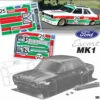 Mk1 Escort Bodyshell Kit 190mm Castrol Zakspeed