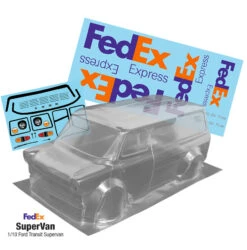 Ford Super Van 215mm X 257mm For TT01 TT02 Tamiya Transit -Trendy Toy Car Store image 2fab74eb eab7 43c9 8f6b 86550792254d