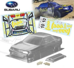 Subaru Legacy WRC 190mm Tamiya Tt01 Tt02 257mm
