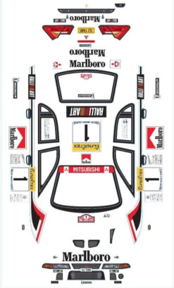 TC106 Mitsubishi Lancer Evolution VI WRC 190mm Tamiya TT01 TT02 HPI Kyosho -Trendy Toy Car Store image 97289b7a 5efb 496f bd99 69fddb8bd0c2