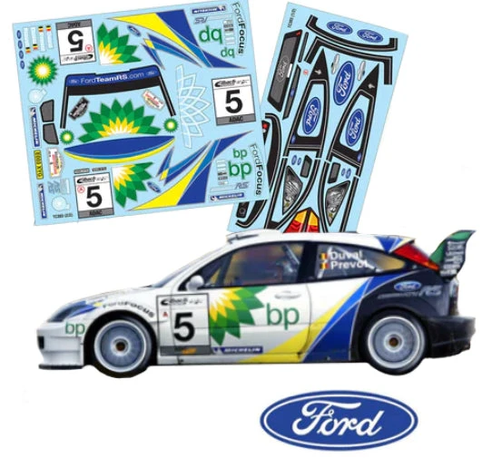 Ford Focus BP Decal Set Tamiya TT01 TT02 HPI Kyosho 58308 1 Ford Focus BP Decal Set Tamiya TT01 TT02 HPI Kyosho 58308