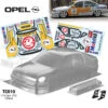 TC010 1/10 Opel Vectra Mobil 1 JTCC BTCC, 184mm Tamiya TT01 TT02