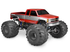 JConcepts 1988 Chevy Silverado Extended Cab Monster Truck Body (fits 7in X 13in Monster Trucks) JC0339