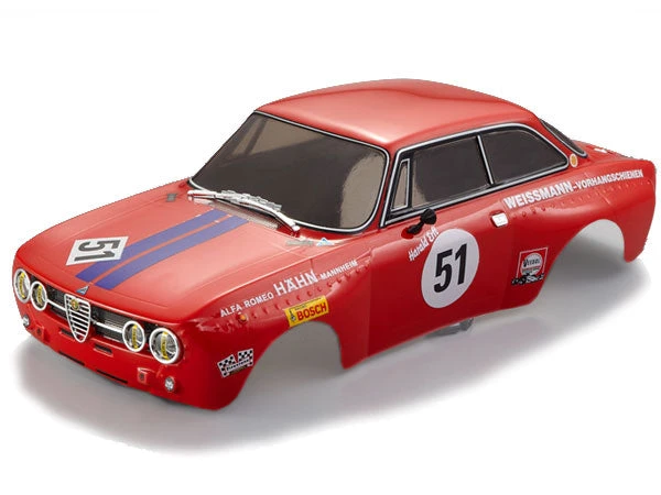 KillerBody Body Alfa Romeo 2000 GTAM Red All-in Ready To Use KB48251R 1 KillerBody Body Alfa Romeo 2000 GTAM Red All-in Ready To Use KB48251R